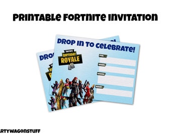 Fortnite printable Etsy photo about Fortnite Printable titled Fortnite printable Etsy
